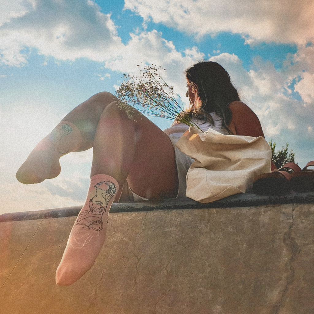 'as one' crew grip socks
